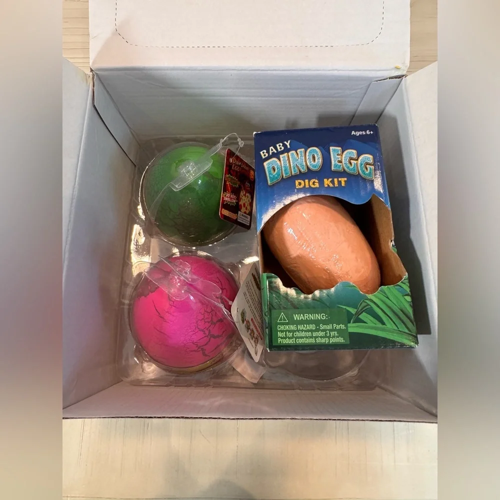 🦖 Dino Eggs – Growing & Excavating Set | Bundle of 3 Dinosaur Eggs 🦕
